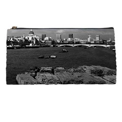 Vintage Uk England River Thames London Skyline City Pencil Case by Vintagephotos