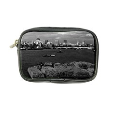 Vintage Uk England River Thames London Skyline City Ultra Compact Camera Case by Vintagephotos