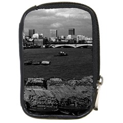 Vintage Uk England River Thames London Skyline City Digital Camera Case