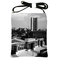 Vintage Uk England London Hyde Park Corner Hilton 1970 Cross Shoulder Sling Bag by Vintagephotos