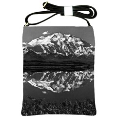 Vintage Usa Alaska Magnificent Mt Mckinley 1970 Cross Shoulder Sling Bag by Vintagephotos