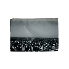 Vintage Usa Washington City Overview 1970 Medium Makeup Purse by Vintagephotos