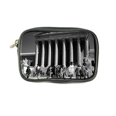 Vintage Usa Washington Memorial Lincoln 1970 Ultra Compact Camera Case by Vintagephotos