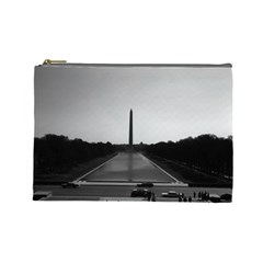 Vintage Usa Washington Monument 1970 Large Makeup Purse