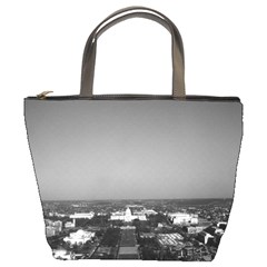 Vintage Usa Washington Capitol Overview 1970 Bucket Handbag by Vintagephotos