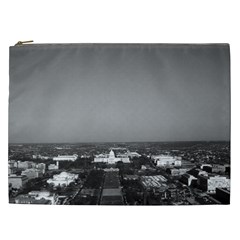 Vintage Usa Washington Capitol Overview 1970 Cosmetic Bag (xxl)