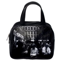 Vintage Usa New York Rockefeller Center 1970 Single-sided Satchel Handbag by Vintagephotos