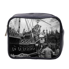 Vintage Usa California Disneyland Sailing Boat 1970 Twin-sided Cosmetic Case by Vintagephotos