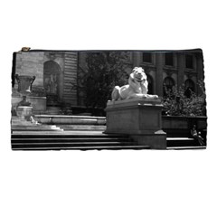 Vintage Usa New York City Public Library 1970 Pencil Case