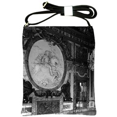 Vintage France Palace Of Versailles The Hall Of War Cross Shoulder Sling Bag by Vintagephotos