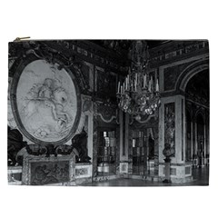 Vintage France Palace Of Versailles The Hall Of War Cosmetic Bag (xxl) by Vintagephotos