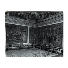 Vintage France Palace Of Versailles Apollo Chambre 1970 Extra Large Makeup Purse by Vintagephotos