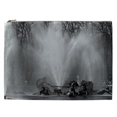 Vintage France Palace Of Versailles Apollo Fountain Cosmetic Bag (xxl) by Vintagephotos