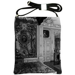 Vintage France Palace Versailles Louis Xv Bed Chamber Cross Shoulder Sling Bag by Vintagephotos