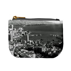 Vintage Principality Of Monaco  The Port Of Monte Carlo Coin Change Purse by Vintagephotos