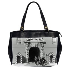 Vintage Principality Of Monaco Palace Gate And Guard Twin-sided Oversized Handbag by Vintagephotos