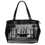 Vintage Principality of Monaco Monte Carlo Casino Twin-sided Oversized Handbag Front