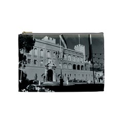 Vintage Principality Of Monaco & Princely Palace 1970 Medium Makeup Purse by Vintagephotos