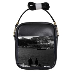 Vintage Principality Of Monaco The Port Of Monaco 1970 Kids  Sling Bag