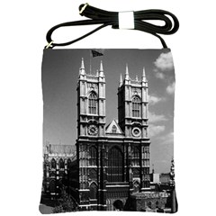 Vintage Uk England London Westminster Abbey 1970 Cross Shoulder Sling Bag by Vintagephotos