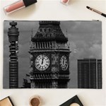 Vintage UK England London The post office tower Big ben Cosmetic Bag (XXL) Back