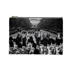 Vintage Uk England The Guards Returning Along The Mall Large Makeup Purse by Vintagephotos