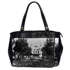 Vintage Principality Of Monaco Monte Carlo Casino Twin-sided Oversized Handbag by Vintagephotos