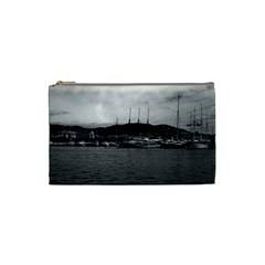 Vintage Principality Of Monaco The Port Of Monaco 1970 Small Makeup Purse by Vintagephotos