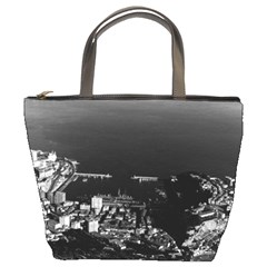 Vintage Principality Of Monaco & Overview 1970 Bucket Handbag