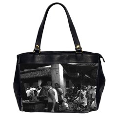 Vintage China Changsha Market 1970 Twin-sided Oversized Handbag by Vintagephotos