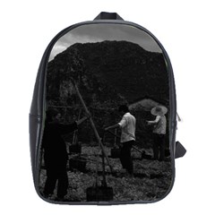 Vintage China Guilin Watering With Liquid Manure 1970 School Bag (xl) by Vintagephotos