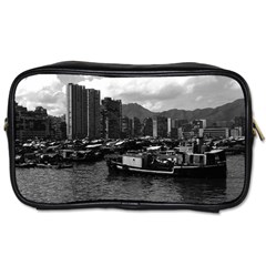 Vintage China Hong Kong Houseboats River 1970 Single-sided Personal Care Bag by Vintagephotos