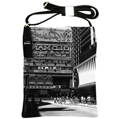 Vintage China Hong Kong Street City 1970 Cross Shoulder Sling Bag by Vintagephotos