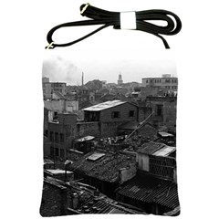 Vintage China Canton City 1970 Cross Shoulder Sling Bag by Vintagephotos