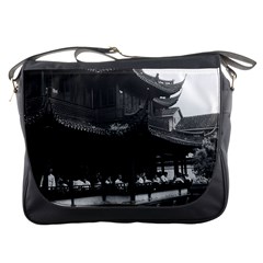 Vintage China Shanghai Yuyuan Garen Dianchun Hall 1970 Messenger Bag by Vintagephotos