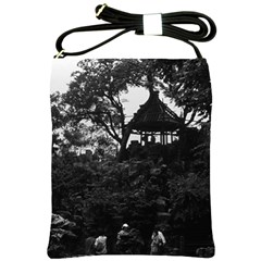 Vintage China Shanghai Yuyuan Garden 1970 Cross Shoulder Sling Bag by Vintagephotos