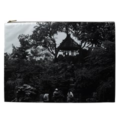 Vintage China Shanghai Yuyuan Garden 1970 Cosmetic Bag (xxl) by Vintagephotos