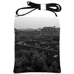 Vintage China Shanghai City 1970 Cross Shoulder Sling Bag