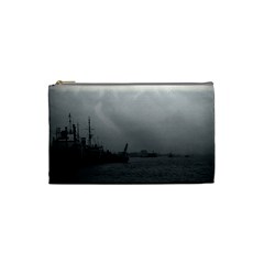 Vintage China Shanghai Port 1970 Small Makeup Purse by Vintagephotos