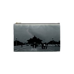 Vintage China Pekin Forbidden City Gate 1970 Small Makeup Purse by Vintagephotos