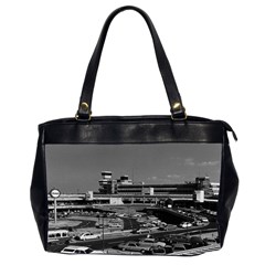 Vintage Germany Berlin The Tegel Airport 1970 Twin-sided Oversized Handbag by Vintagephotos