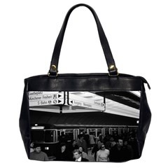 Vintage Germany Munich Underground Station Marienplatz Twin-sided Oversized Handbag by Vintagephotos