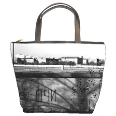 Vintage Germany Berlin Wall 1970 Bucket Handbag