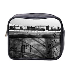 Vintage Germany Berlin Wall 1970 Twin-sided Cosmetic Case