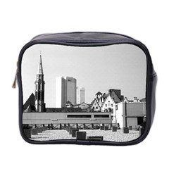 Vintage Germany Frankfurt Old Saint Nicholas Church Twin-sided Cosmetic Case by Vintagephotos