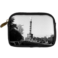 Vintage Germany Berlin 17th June Street Victory Statue Compact Camera Case by Vintagephotos