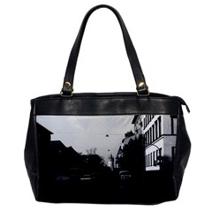 Vintage Germany Frankfurt City Street Cars 1970 Single-sided Oversized Handbag by Vintagephotos