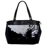 Vintage Germany Frankfurt City street cars 1970 Single-sided Oversized Handbag Front