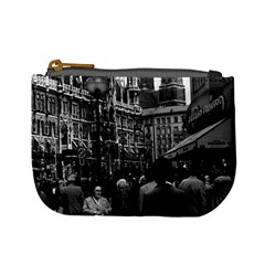 Vintage Germany Munich Frauenkirche Frauenplatz 1970 Coin Change Purse by Vintagephotos