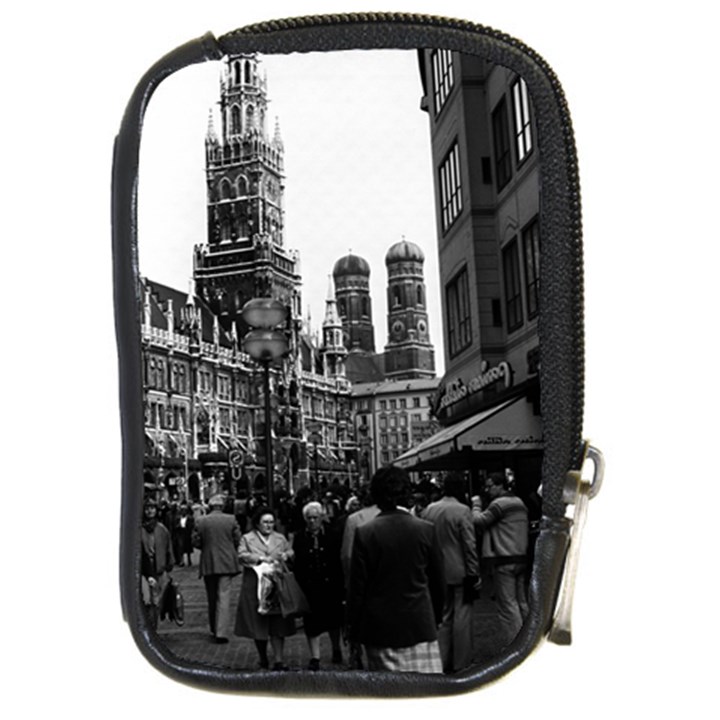 Vintage Germany Munich Frauenkirche Frauenplatz 1970 Digital Camera Case